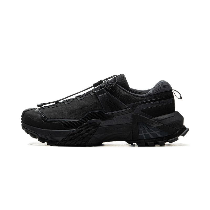 Li Ning Outdoor CF Tracing, Xingchuan Pro Low top Hiking Shoes Unisex Black