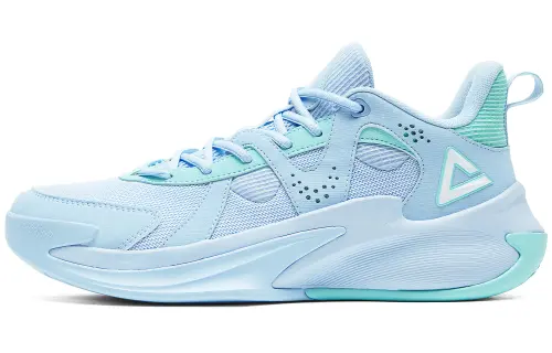 PEAK Basketball Shoes Men's Low Top Light Moon