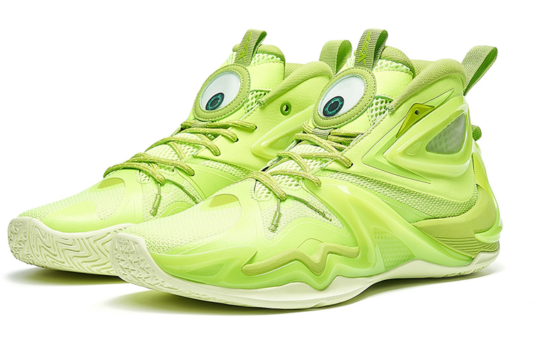 XTEP Fierce Battle 1.0 Monsters University, Big Eye Guy Cushioning Slip Resistant Abrasion Resistant Coverage