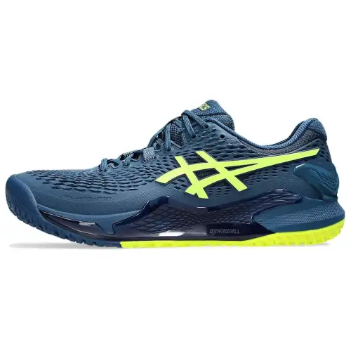 Asics Gel Resolution 9 Low top Tennis Shoes Men's Blue