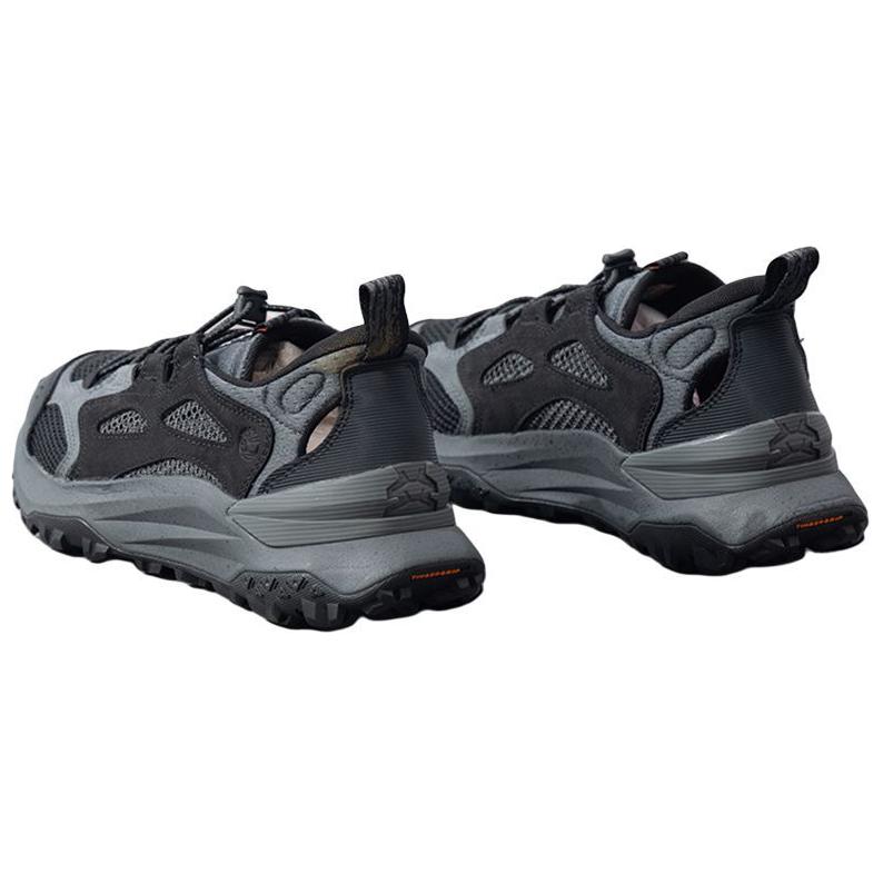 Timberland Motion Access Textile, Synthetic Leather, Top Grain Cow Leather Low top Hiking Shoes Men’s Gray Black