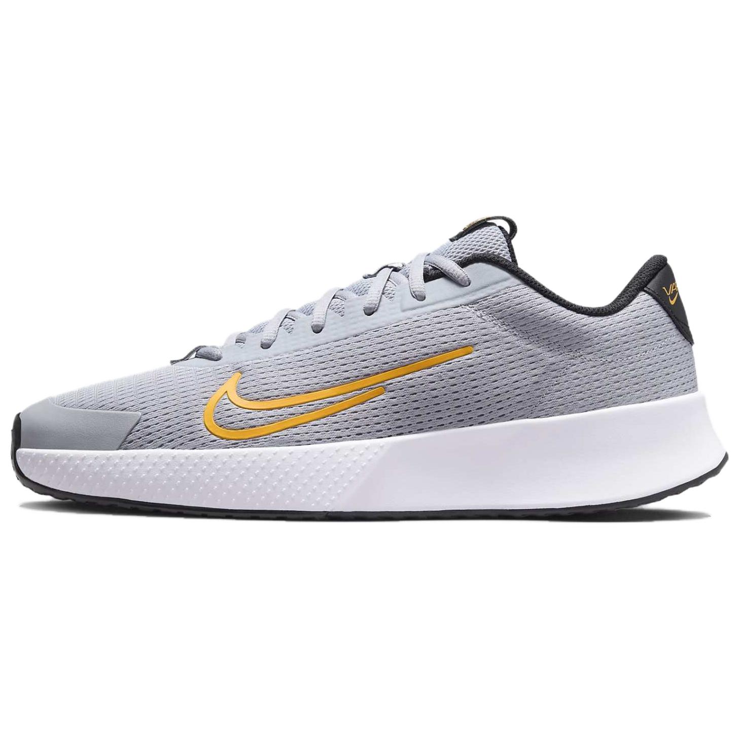 Nike Court Vapor Lite 2 Hc Wolf Grey Black Laser Orange