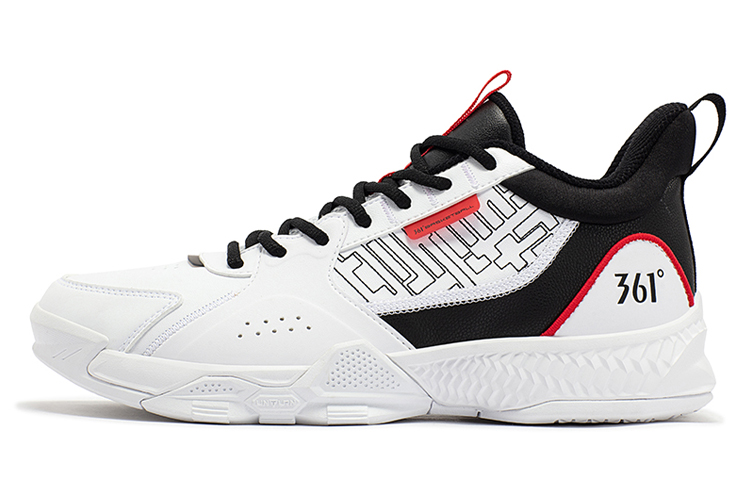 361° Game Ready Mesh, Synthetic Leather Cushioning Slip Resistant Abrasion Resistant Low top Basketball Shoes Men’s