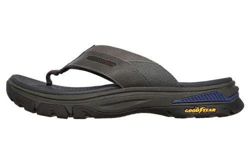 Skechers Relaxed Fit Ralcon Sea Terra Athleisure Slide Slippers Men's Black Blue