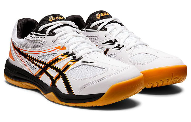 ASICS Court Break 2 'White Black Orange'
