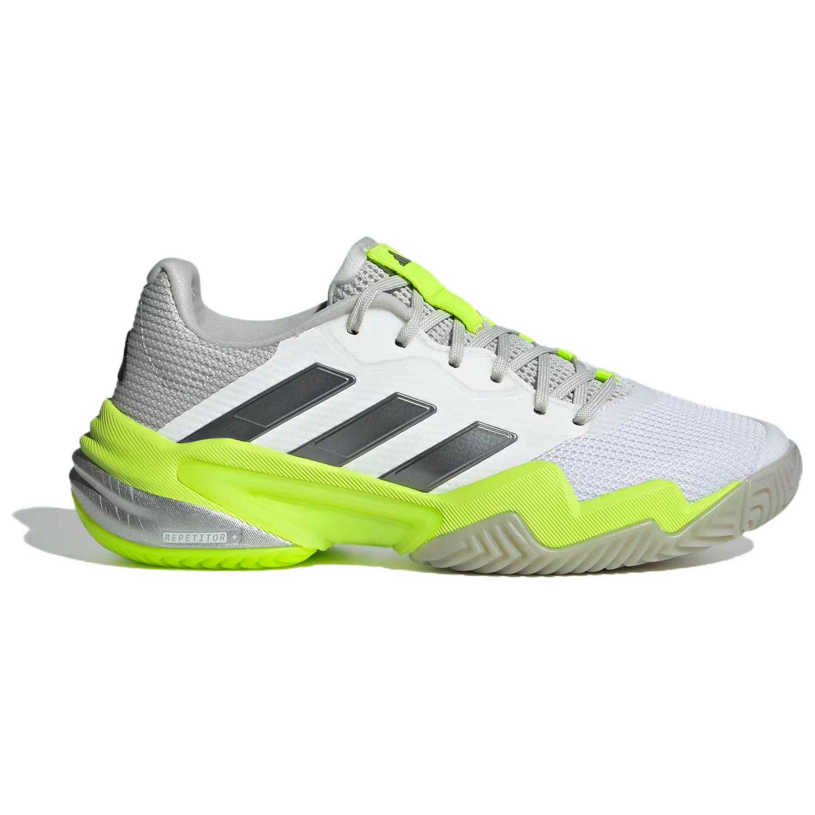 Barricade Wmns Adidas 13 ‘Cloud White Iron Metallic Lucid Lemon’ Women’s