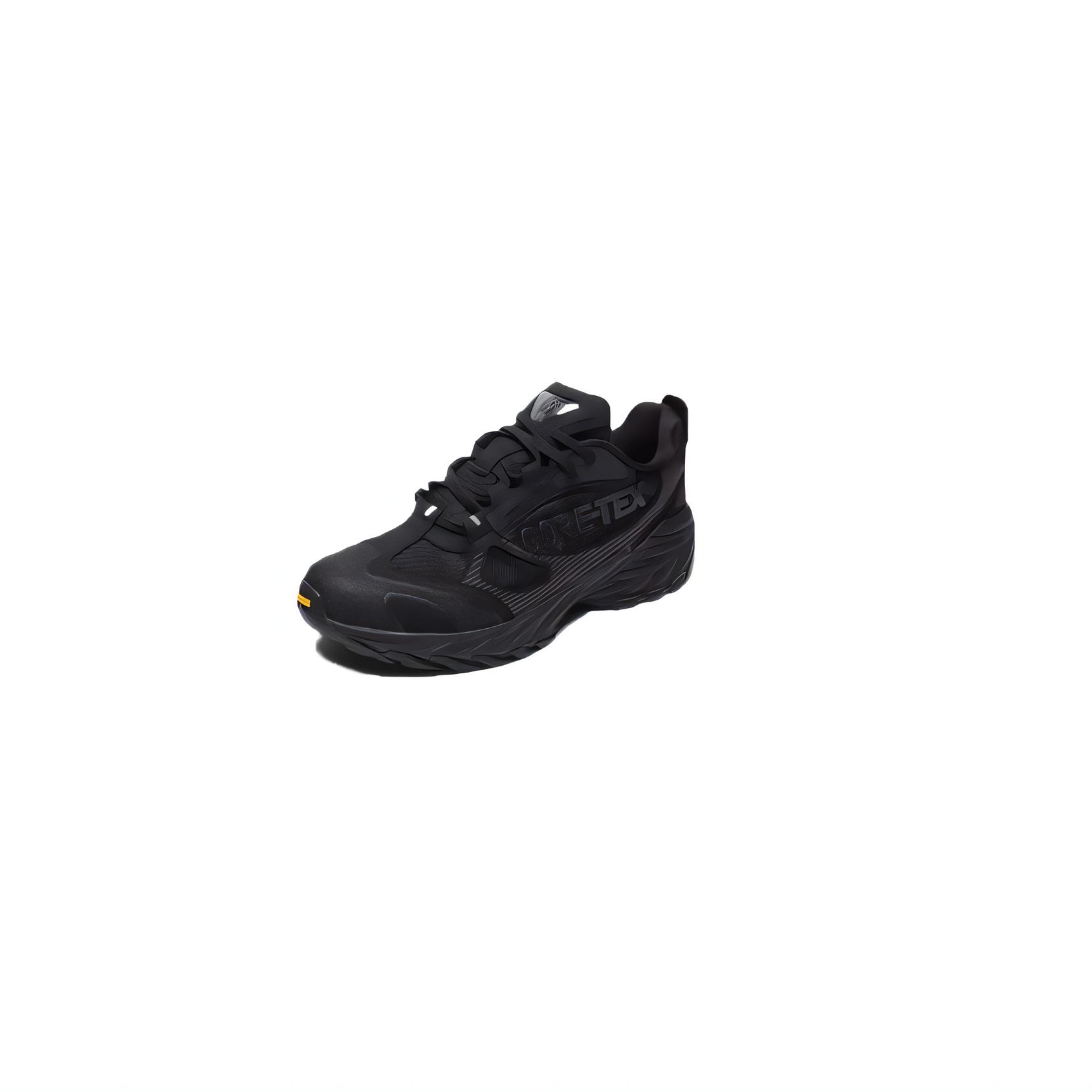 KOLON SPORT Cushioning Abrasion Resistant Breathable Low top Hiking Shoes Unisex Black