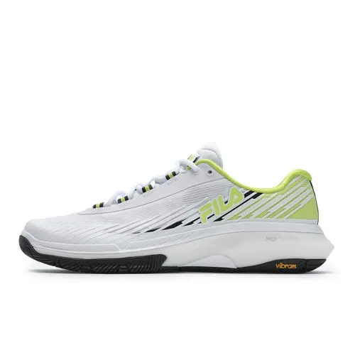 FILA ACE Fabric Low top Tennis Shoes Men's White Green