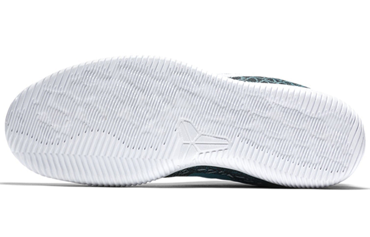 Мужские кроссовки Nike Mamba Instinct Kobe Mentality 3 EP (зелено-черные) — фото 5