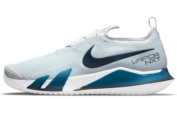 Nike Court React Vapor Nxt 'Pure Platinum Obsidian'