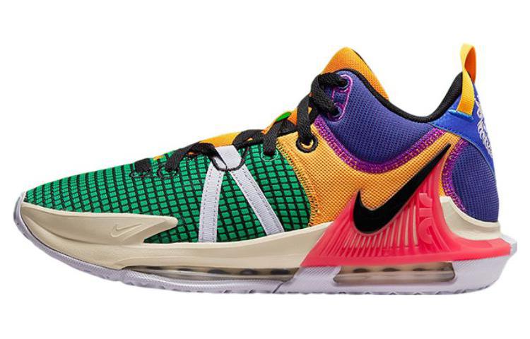 Мужские кроссовки Nike Nike Witness 7 "Multi-Color" EP (зеленый / красный / желтый / черный)