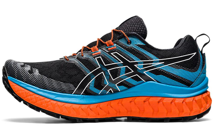 ASICS Trabuco Max Black Digital Aqua