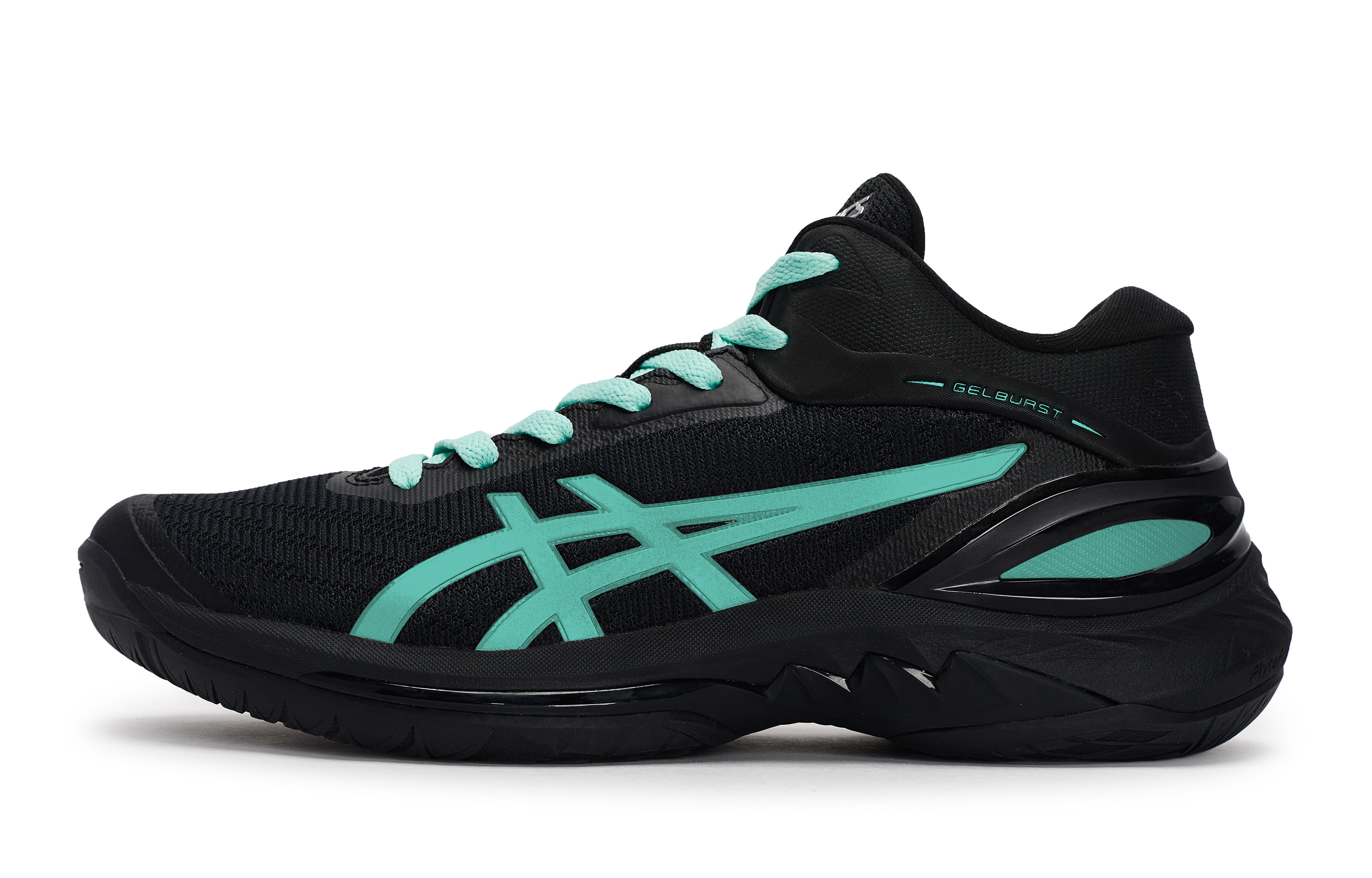 ASICS GELBURST 28 811 Manufacturing, Night Shadow Speed, Special Shoe Box Mid top Basketball Shoes Men’s Black Green