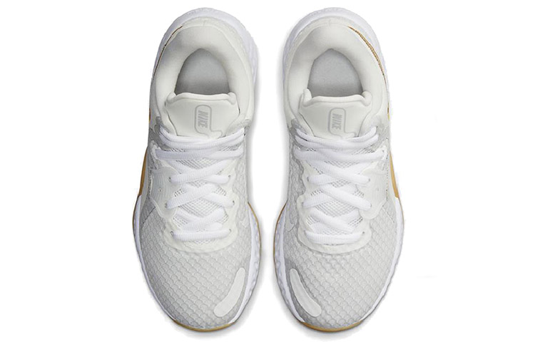 Мужские кроссовки Nike Renew Elevate 2 (бежево-оранжевые) — фото 4