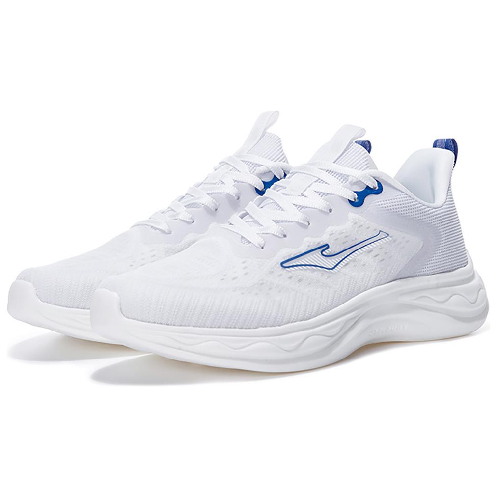 Erke P Pop Comfortable And Breathable Cushioning, Wear Resistant Low top Training Shoes Men’s White Blue