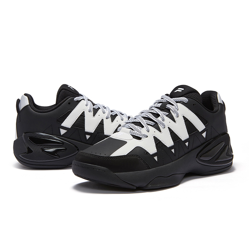 FILA FUSION Low top Vintage Basketball Shoes Men’s Black White