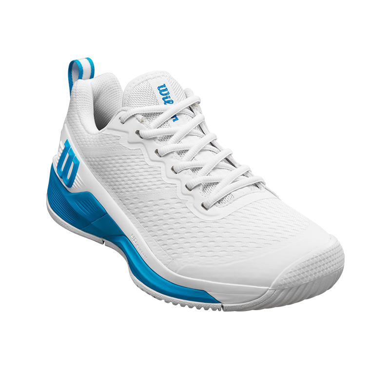 Wilson RUSH PRO 4.5 Textile, Synthetic Leather Abrasion Resistant Support Low top Tennis Shoes Men’s Blue