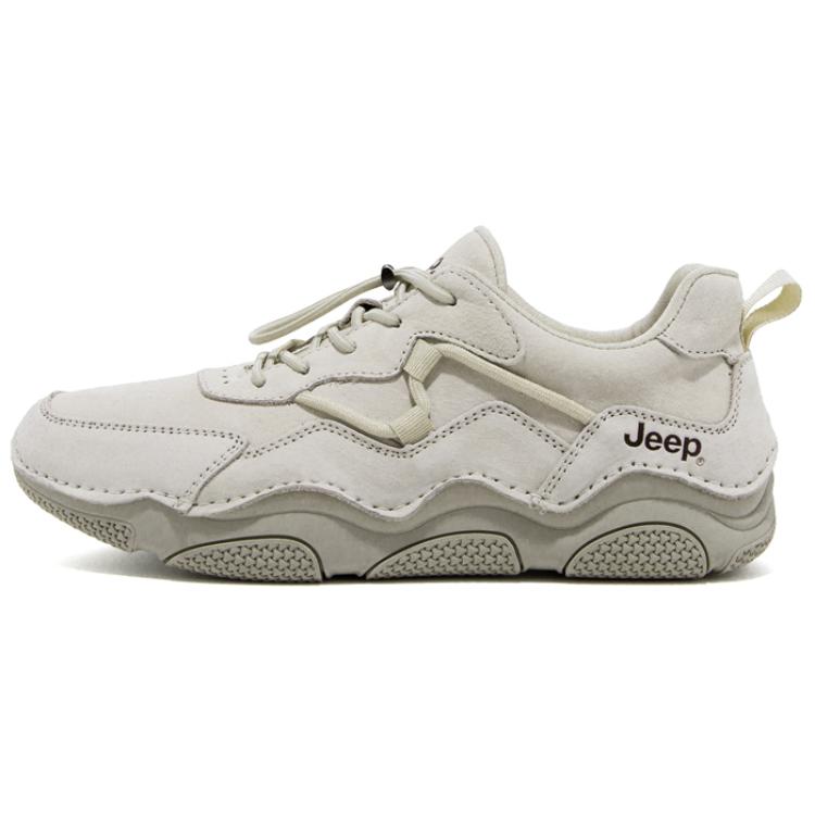 Jeep Pigskin Low top Mountaineering Shoes Men’s Sand