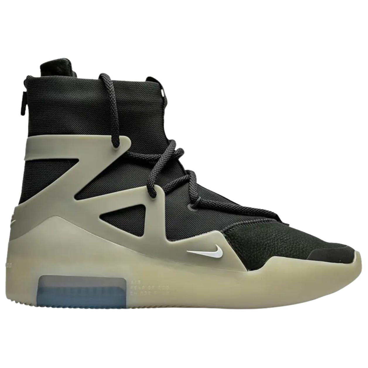 Кроссовки Nike × Fear of God Air Fear of God 1 (черно-бежевые) — Чёрныйбежевый — фото 2