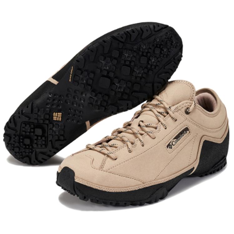 Columbia Cushioning Slip Resistant Cushioning Slip Resistant Low top Mountaineering Shoes Men’s Beige Black