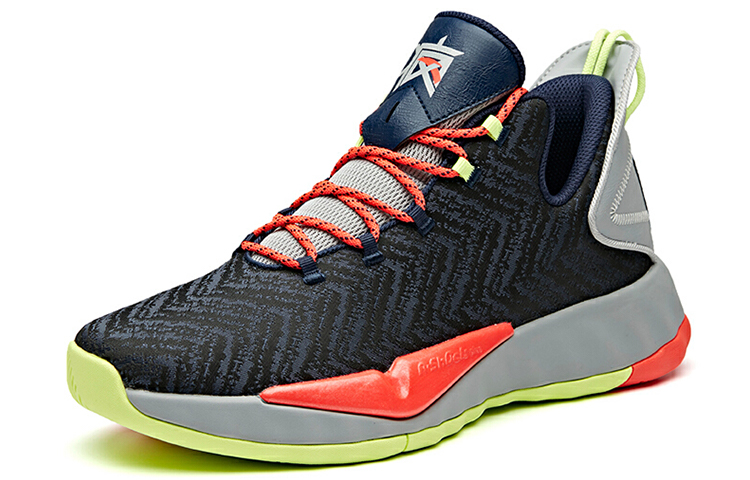 Anta Crazy 3 Cushioning Low top Basketball Shoes Men’s Gray Orange