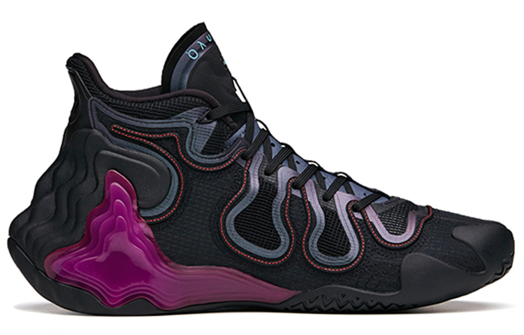 Anta Star Mountain ‘ Aurora ‘ Cushioning Slip Resistant Abrasion Resistant High top Performance Basketball Shoes Men’s