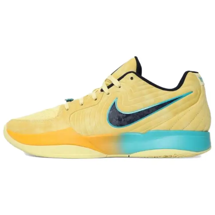 Nike Ja 2 Morant II EP, comfortable and durable, non-slip and wear-resistant, low-top basketball shoes, men's yellow