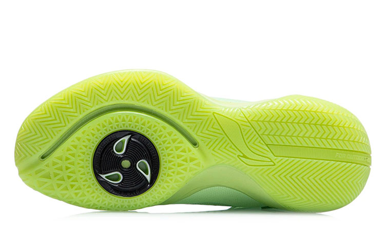 Li Ning Sprint SE Cushioning Mid top Performance Basketball Shoes Men’s Nouveau Leaf Green