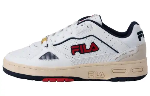FILA Teratach 600 Low top Basketball Shoes Unisex White