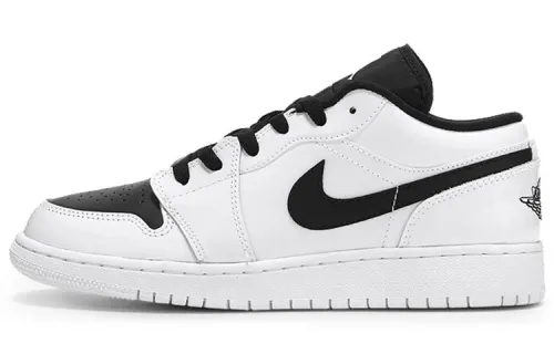 Jordan 1 Retro Low GS White Black
