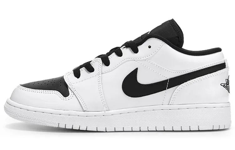 Jordan 1 Retro Low GS White Black