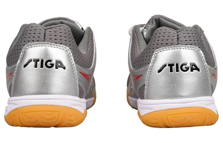 Stiga Abrasion Resistant Breathable Abrasion Resistant Breathable Low top Training Shoes Unisex Light Gray