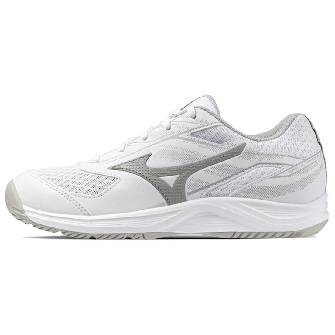 Mizuno BREAK SHOT 5 AC Tennis Shoes Women's White Gray