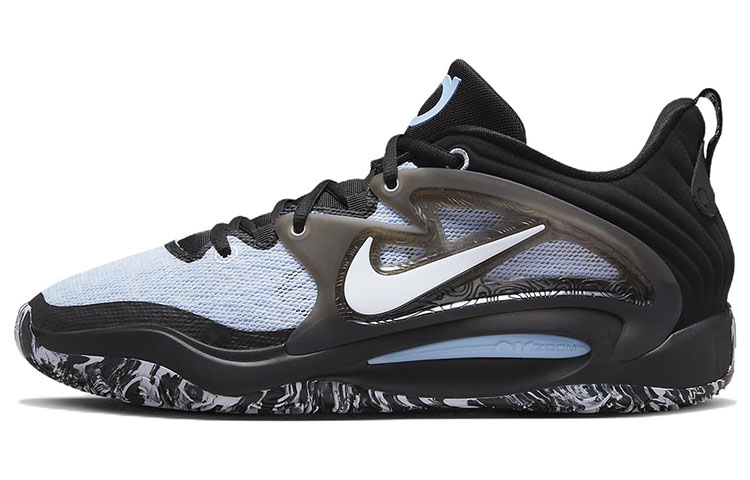 Nike KD 15 Durant 15 Brooklyn Nets shock-absorbing anti-slip wear-resistant low-top basketball shoes men's black blue foreign version