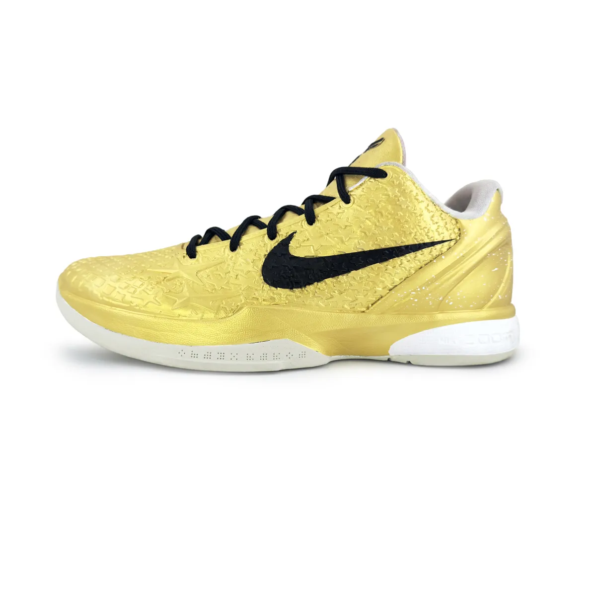 Nike Zoom Kobe 6 'All Star 2.0' Cushioning, Wear Resistant Low top Basketball Shoes Men's Gold