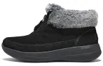 Skechers GO WALK Stability Abrasion Resistant Cushioning Comfortable Knee High Snow Boots Women's Black