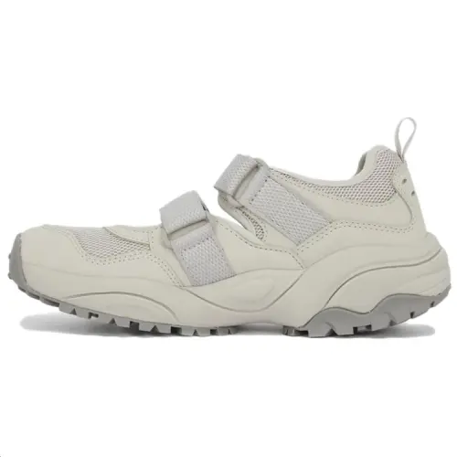 THE NORTH FACE Slip Resistant Cushioning Beach Sandals Women's Beige Korean Style