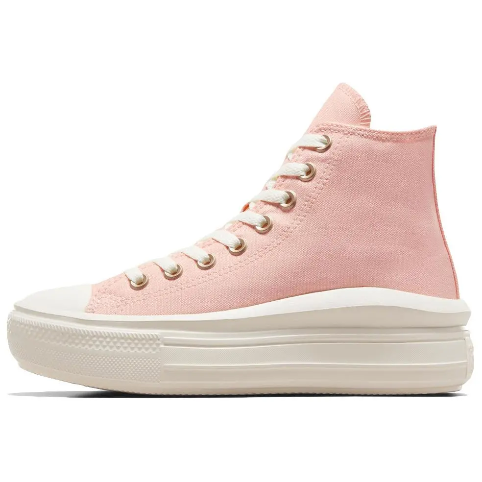 Converse All Star Move Comfortable High top Canvas Shoes Women's Pink