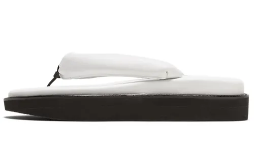 Onitsuka Tiger Setta Nm Leather Slide Slippers Unisex White