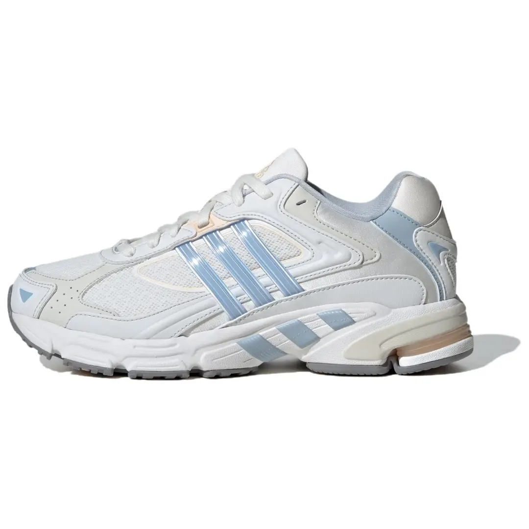 Adidas Originals Response Cl Height Increasing Slip Resistant Abrasion Resistant Chunky Sneakers Women's White Blue