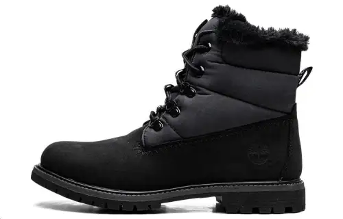 Timberland Women's 6-Inch Puffer Boot 'Black Grey'