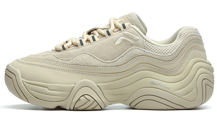 FILA FUSION HERITAGE BASKETBALL Handle Low top Vintage Basketball Shoes Women’s Beige