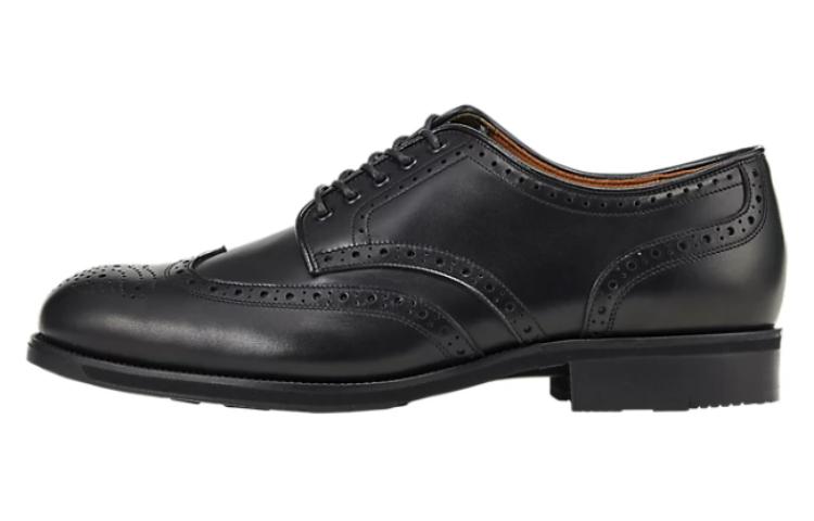 Asics Runwalk Trad Leather Dress Shoes Men's Black