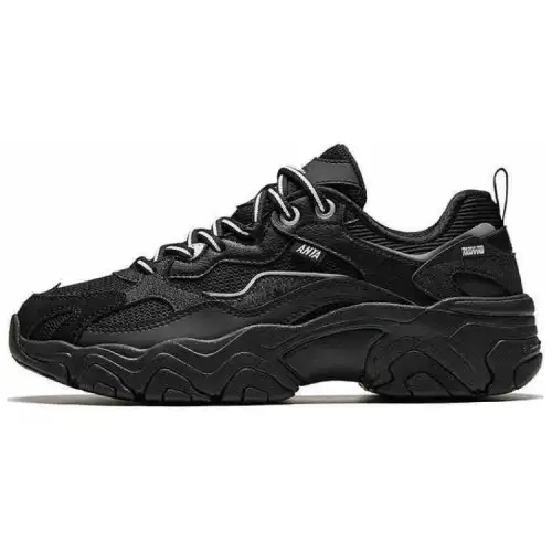 Anta Starry Sea Low top Chunky Sneakers Women's Black Silver