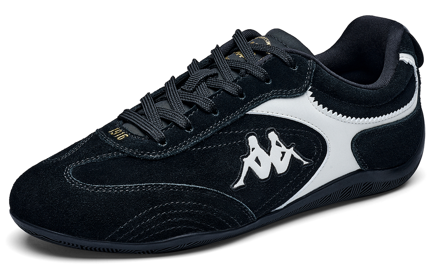 Kappa Back to Back Low top Racing Shoes Unisex Black