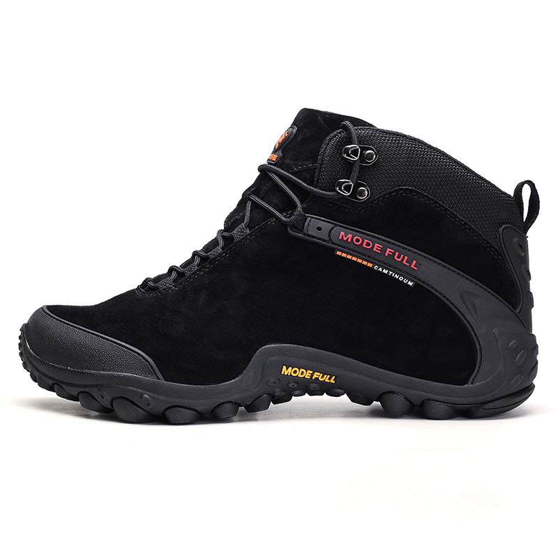 MODE FULL Outdoor Sports Cushioning Slip Resistant Abrasion Resistant Waterproof Support Impact Resistant High top