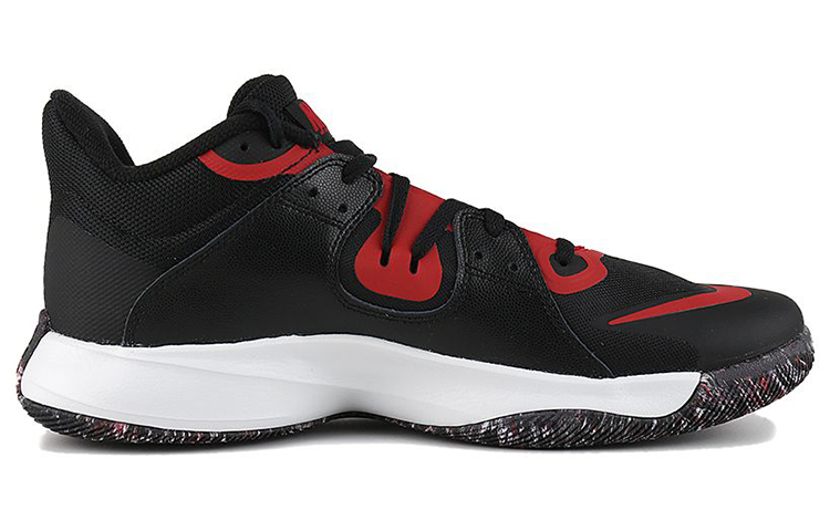 Мужские кроссовки Nike Fly.By Mid (черно-красный) — Чёрныйкрасный — фото 2