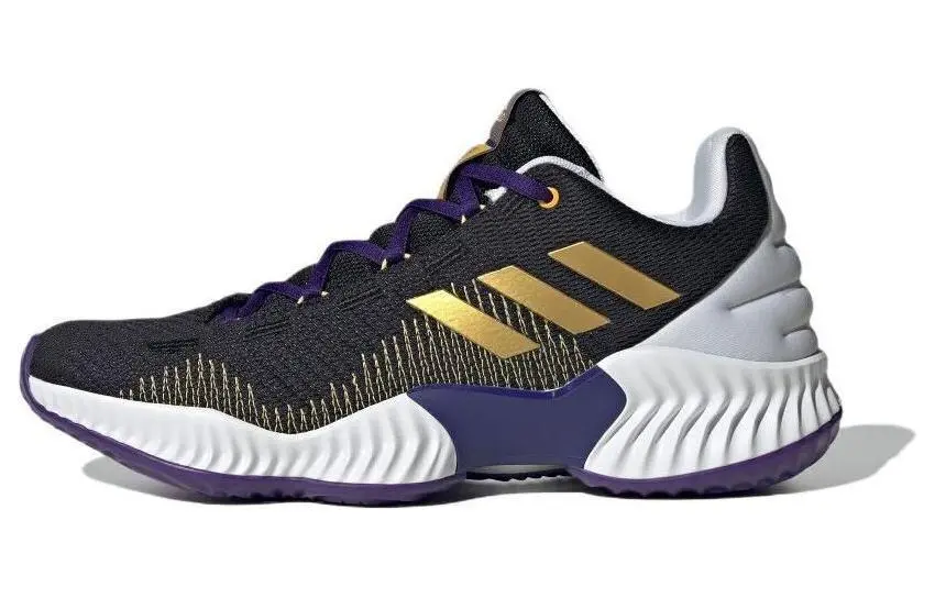 adidas Pro Bounce 2018 Black White Gold