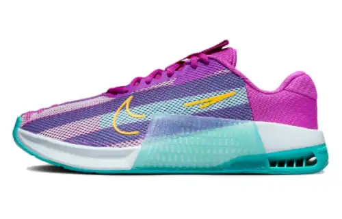 Nike Metcon 9 AMP non-slip wear-resistant low-top training shoes women's purple green