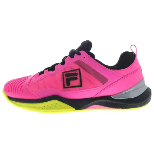 FILA Speedserve Energized Pink Yellow Black Women's
